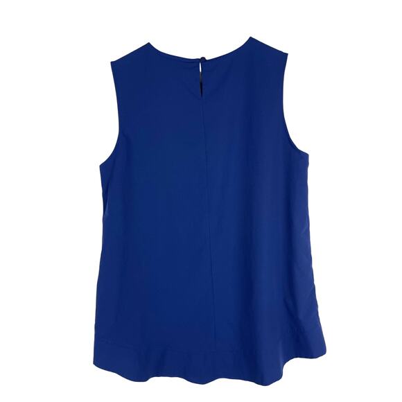 Coolibar Blue St Tropez Swing Tank Top Aire Travel Women's Small UPF 50+ - Picture 2 of 7